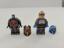 LEGO Star Wars Gar Saxon Minifigure Mandalorian Starfighter Bo-Katan Incomplete 
