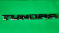 14 18 21 TOYOTA TUNDRA FRONT DOOR CHROME LEFT SIDE EMBLEM 75471 0C170