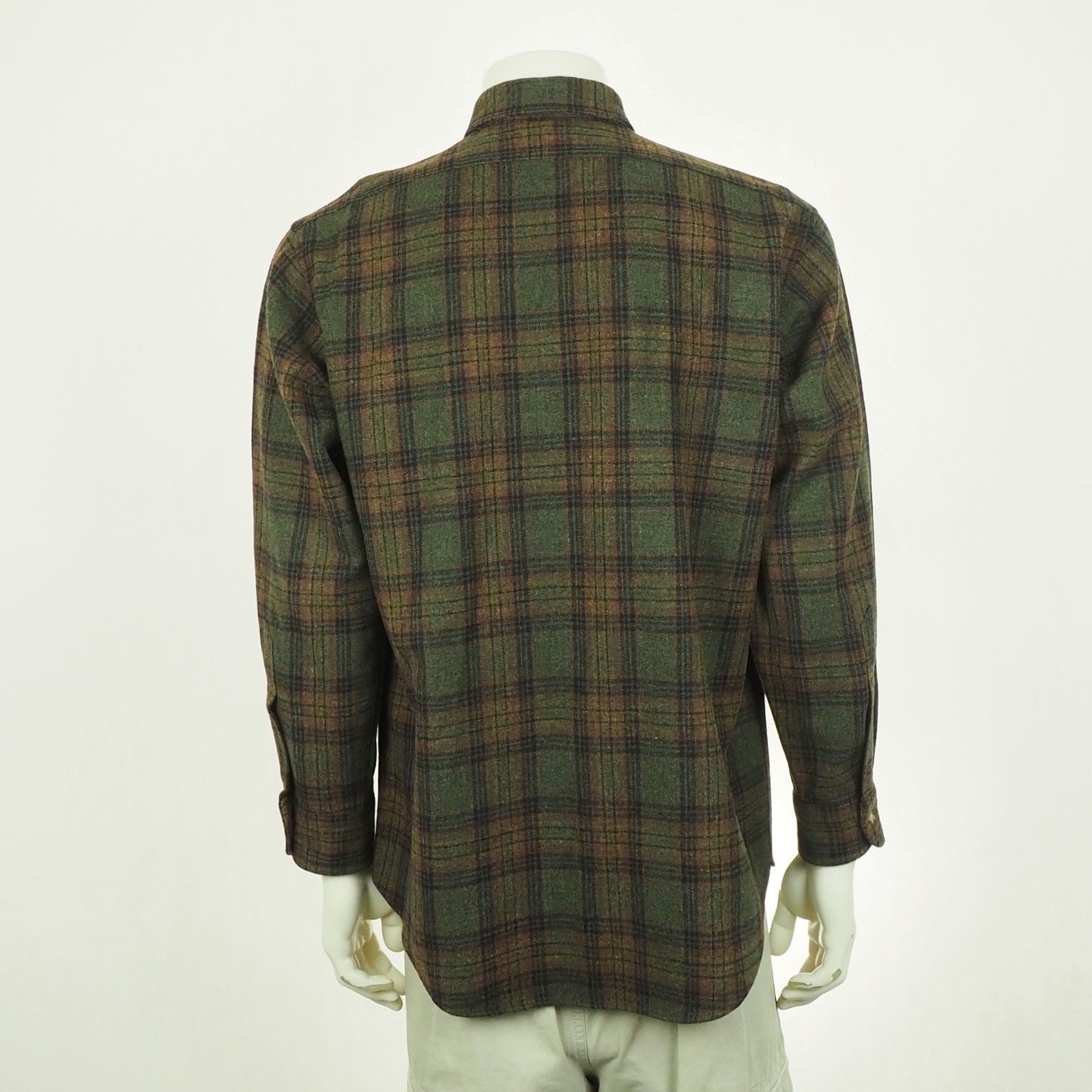 Pendleton Flannel Button Down Shirt Mens Large Gr… - image 3