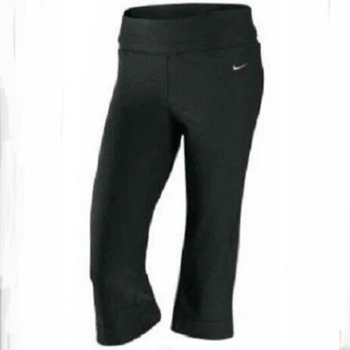 Nike NWOT Women's Black High Waist Dri-Fit Capri Legging Size S - Picture 4 of 5