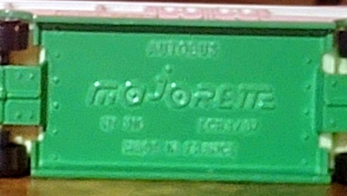 2 Majorette No. 310 Autobus 1/87 Vintage Made in France Nice - Picture 11 of 22