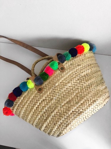 cinturini pelle da borsa in vera basket con Bella 0F1HIq
