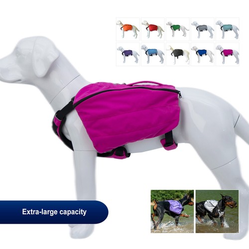 Lovelonglong Hunderucksack zum Wandern Multifunktional Hund Reisetasche Satteltasche - Bild 1 von 114