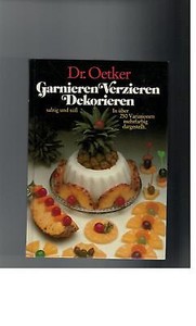Dr Oetker Garnieren Verzieren Dekorieren Ebay