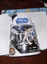 Hasbro Star Wars Clone Wars Animated No. 10 Clone Commander Cody Action Figure