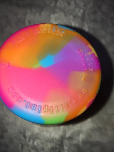 Rare SILIPINT Tie-Dye RAINBOW Stripe PITTSBURGH PENGUIN Logo 16oz PINT GLASS 5¾" - Picture 10 of 13