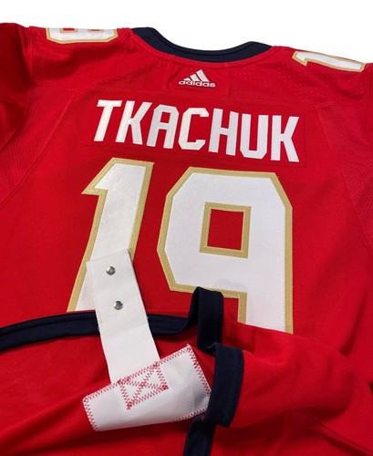 MATTHEW TKACHUK AUTHENTIC ADIDAS 2024 FLORIDA PANTHERS STANLEY CUP JERSEY SZ 50 - Picture 3 of 6