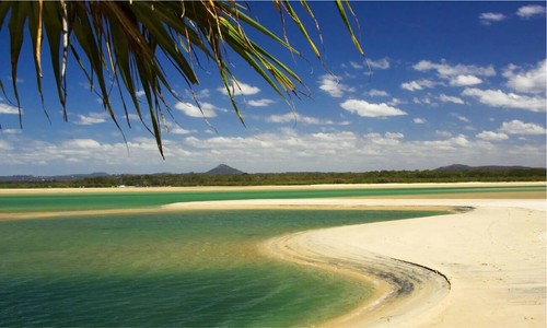 Noosa Inlet Noosa Heads Sunshine Canvas Print Unframed Home Decor - Picture 3 of 5