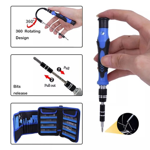 180 in 1 Magnet Präzisions Schraubendreher Set Computer Telefon Uhr Reparatur Werkzeug KKL - Bild 6 von 22