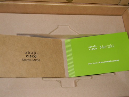 Cisco Meraki MR52 Dual-Band Wave 2 Access Point wireless interno - Non reclamato - Foto 3 di 8