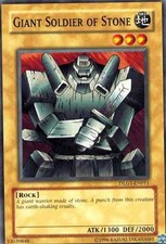 Giant Soldier of Stone DLG1-EN011 X 3 YUGIOH COMMON CARDS