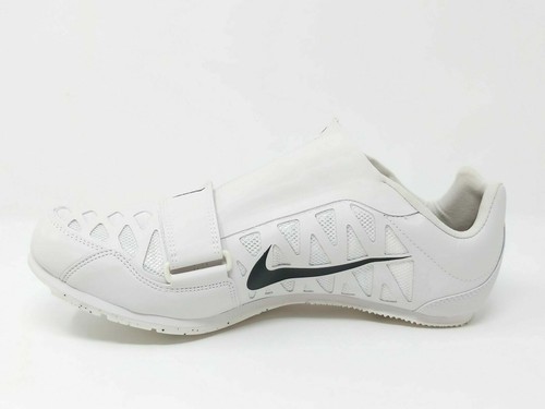 Nike Zoom Long Jump 4 Track Spikes Ivory White 415339-003 Men's Size 12.5 - Picture 6 of 13