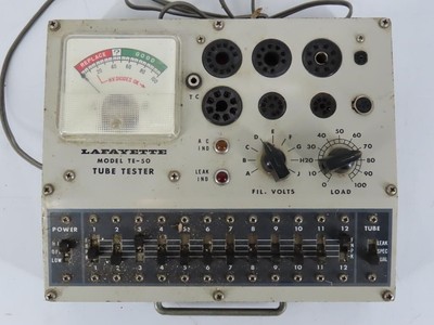 AFAYETTE 真空管試験機 TE-50 TE-15系 日本製 A5 AFAYETTE 真空管試験機 TE-50 TE-15系 日本製 A5 Lafayette TE