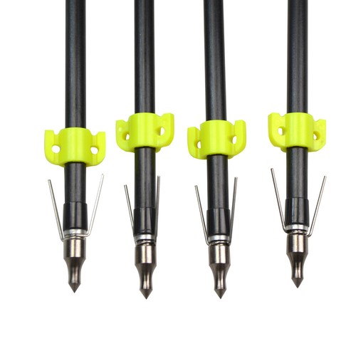 6/12 X 31'' Fishing Arrow Fiberglass ID6.2mm Safety Slide Bow Hunting Shooting - Picture 5 of 9