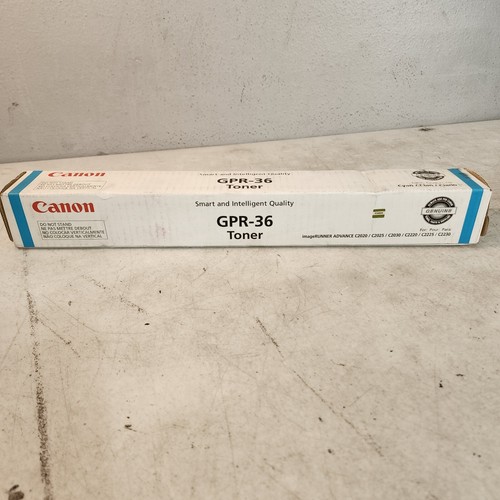 Canon 3783B003 GPR-36 Cyan Toner Genuine New OEM Sealed Box free ship