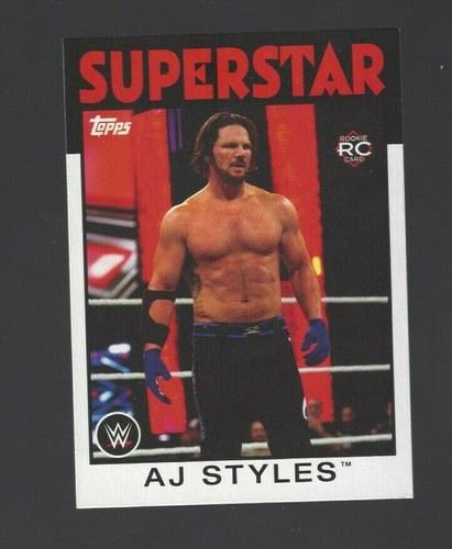 2016 TOPPS HERITAGE WWE WRESTLING BASE - INSERTS & RC CARDS - MINT - You Pick - Picture 2 of 176