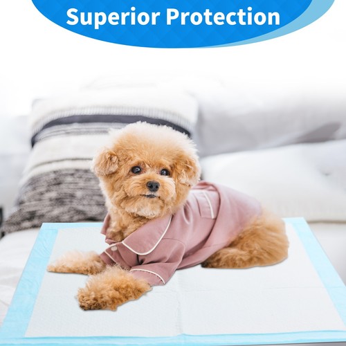 Disposable Pee Pads Ultra Absorbent 22'' X 22'' Underpad Puppy Wee Training Pads - Picture 7 of 10