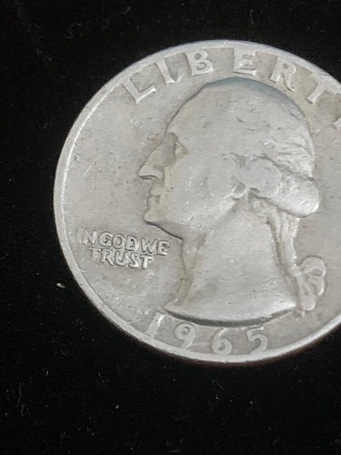 1965 Washington Quarter - No Mint Mark - Picture 4 of 8