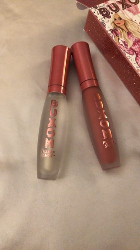 Buxom Pout Party Plumping Lip Serum Duo Shade Filler & Dolly Babe 4ml Each NIB - Picture 3 of 12