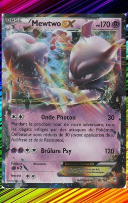 Mewtwo Ex Xy8 Impulsion Turbo 61 162 Carte Pokemon Neuve Francaise Ebay
