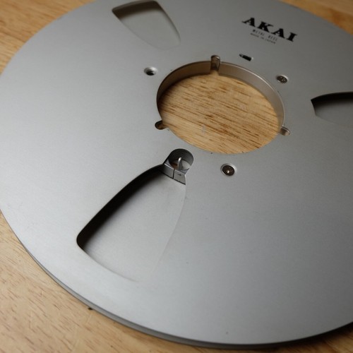 Akai 1/4" Reel to Reel Tape - 10,5" Aluminium Metall Leerspule - FEHLENDE SCHRAUBE - Bild 4 von 11