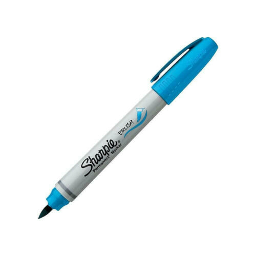12pk SHARPIE Permanent Brush Tip Markers Pens Wood Rock Glass Painting Art Cards - Picture 5 of 10