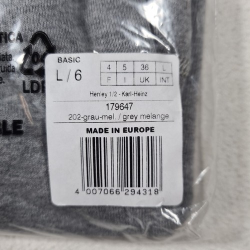 Schiesser Revival - Karl-Heinz - Langarmshirt grau Large NEU - Bild 7 von 7