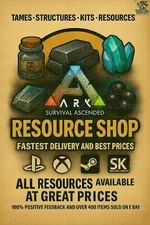 ASA - RESOURCE SHOP PC/ SMALL TRIBES CROSSPLAY PVP