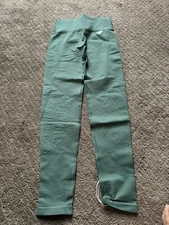 Women’s Best Power Seamless Leggings Sea Pine Size L 