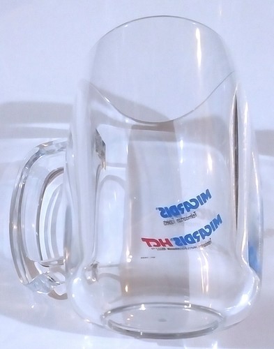 RARA -MICARDIS TELMISARTAN COMPRESSE MC-7829 TAZZA VETRO PLASTICA TRASPARENTE - MADE IN USA - Foto 3 di 7