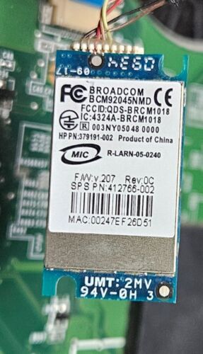 Placa madre HP PAVILION DV6t-1200 (Foxconn ML1-H94V-0) con Intel CORE 2 Duo T9900 - Imagen 8 de 11