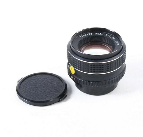 Asahi Pentax SMC Takumar 55mm f/2 - M42 ES Pentax Screw Mount (REF-977) - sauber