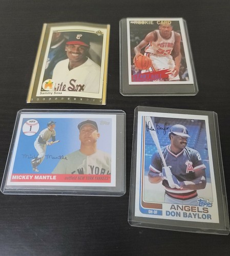 Lotto carte sportive miste (28) baseball, basket, calcio-topps, foglia - Foto 8 di 9