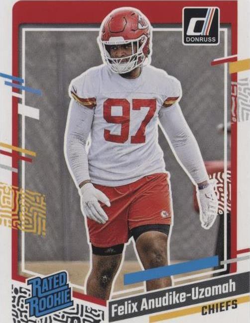2023 Panini Donruss Felix Anudike-Uzomah #349 - 1 of 2