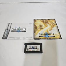 Final Fantasy I & II: Dawn of Souls w/ Manual (GBA, 2004) Authentic