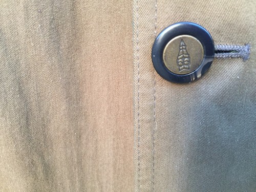 VTG London Fog Coat Thinsulate Thermal Lined Raincoat Jacket Khaki Size L Long - Picture 5 of 12