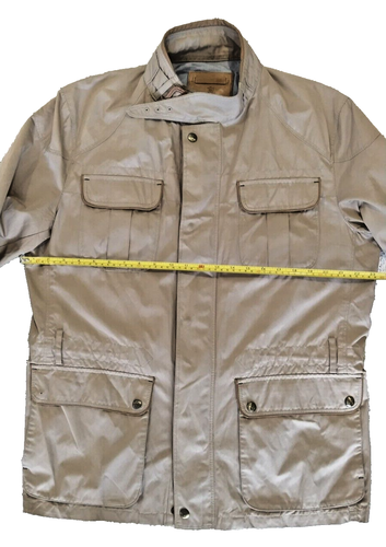 Massimo Dutti 3410 Jacket Men XL Zipper color 710 Beige color - Picture 11 of 24