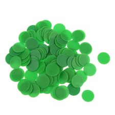100X Plastic Counters Bingo Chips Bingo Game Playing Games Board Games
