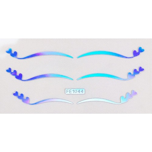 Double Eyelid Laser Butterfly Silver Laser Eyeliner Stickers Eyeliner Stickers - Picture 38 of 40