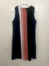 Ann Taylor Factory Dress. Womens size 6. Vertical striped dress.