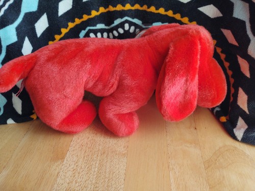 Rover (13") ~ 1998 Ty Beanie Buddy ! Brand New w/ Heart Protector !! - Picture 6 of 10