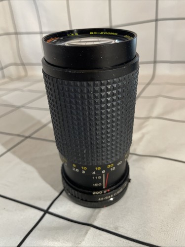 Bell & Howell 80-200mm F4.5 Canon FD Lens Zoom SLR - Picture 2 of 6