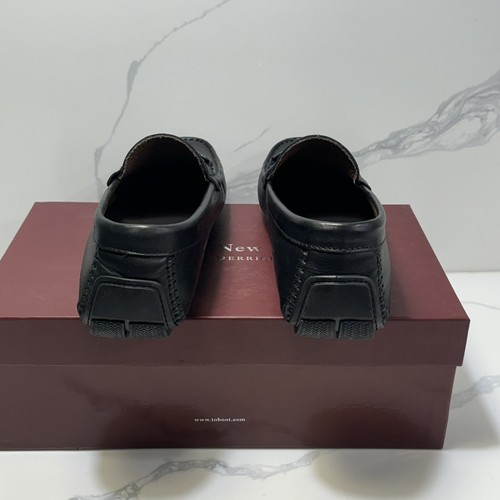 Mocasines To Boot New York Nashua Penny Bit Driver Cuero Negro Para Hombre Talla 13 - Imagen 3 de 7