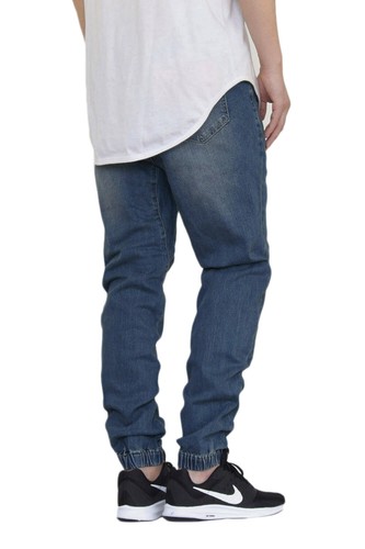 Men's Stretch Denim Jogger Pants Jeans Size Available S M L XL 2XL 3XL 4XL 5XL - Picture 3 of 15