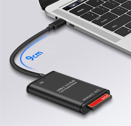 Card Reader USB 3.1 Type C to USB 3.0 OTG Adapter TF/Micro SD Memory - Picture 9 of 13