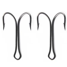 30pc Double Fishing Hook Toad Fishing Hook High Carbon Steel Frog Hook Saltwater