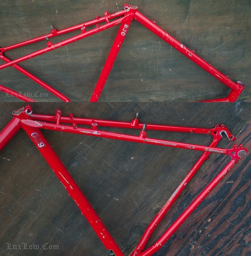 Vintage Trek 830 Antelope MTB Bike FRAME Chromoly Steel Mountain Bicycle 21" XL - Picture 6 of 10