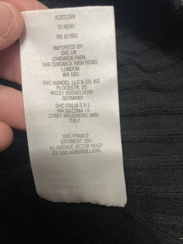 Du Jour Black V Neck Button Down Ribbed Sweater Dress Flared Sleeve Boho Witchy - Bild 15 von 19