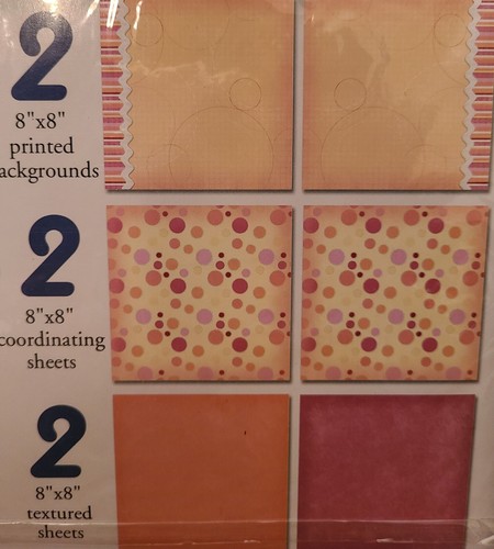 3 - 8" x 8" Almost Done Scrapbook Page Kits - Girl, Birthday, Fun & Bright Theme - Bild 9 von 24