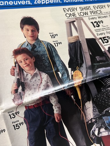 Kids R Us Store 1989 Mailer Ad Circular Catalog BugleBoy Nike LAgear Clothes Vtg - Picture 9 of 21